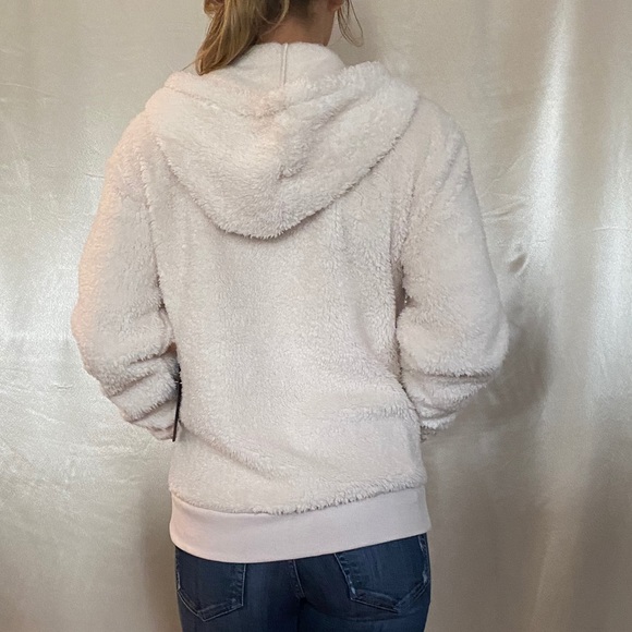 🌟SOLD🌟Bebe Fleece zip up Hoodie💕 - Picture 3 of 5